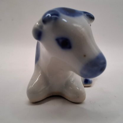 Blue & White Animals