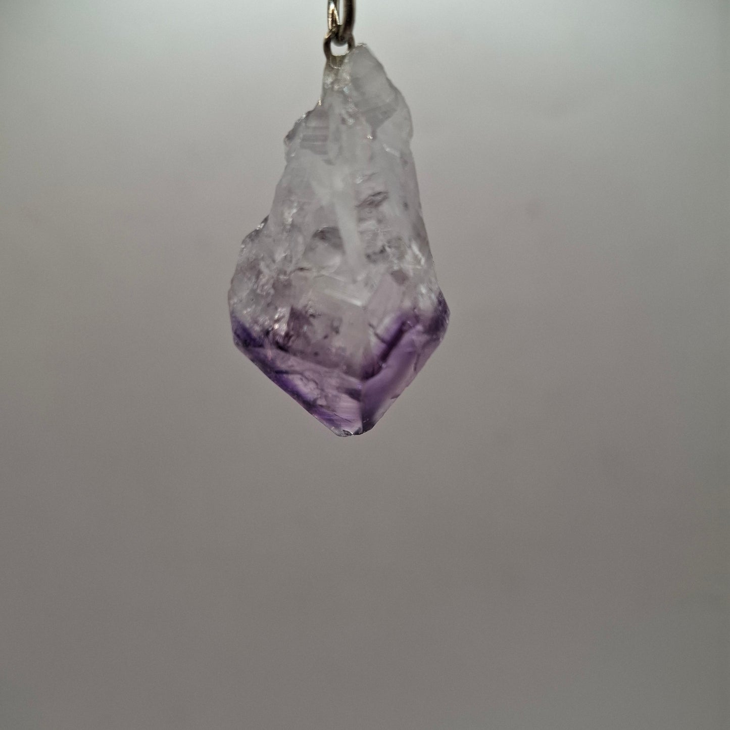 Amethyst Gem Keyring