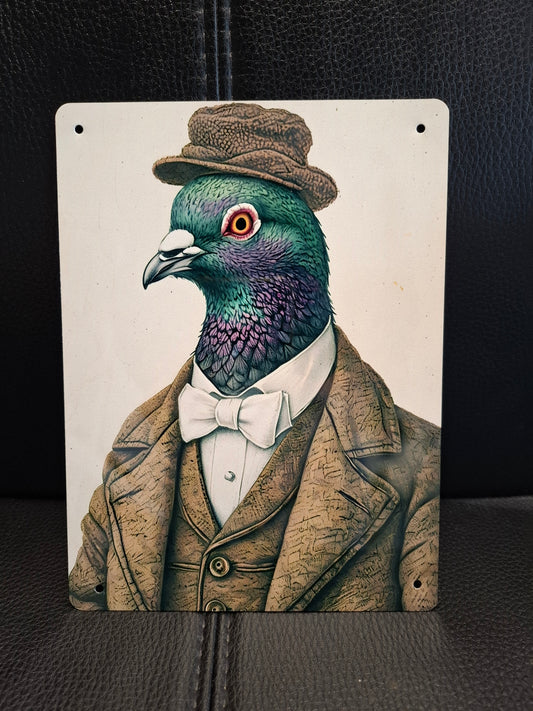 Mr Pigeon Sign