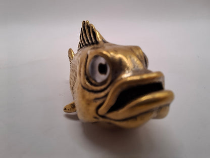 Weird Eyed Metal Fish