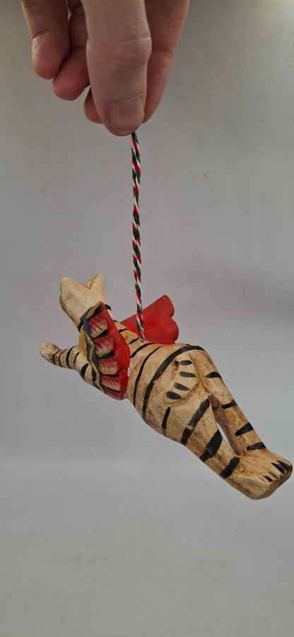 Festive Cat With Wings