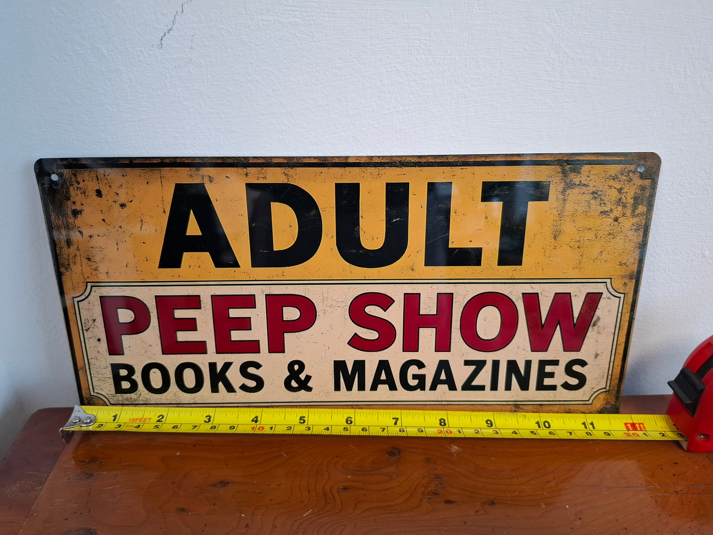 Peep Show Sign