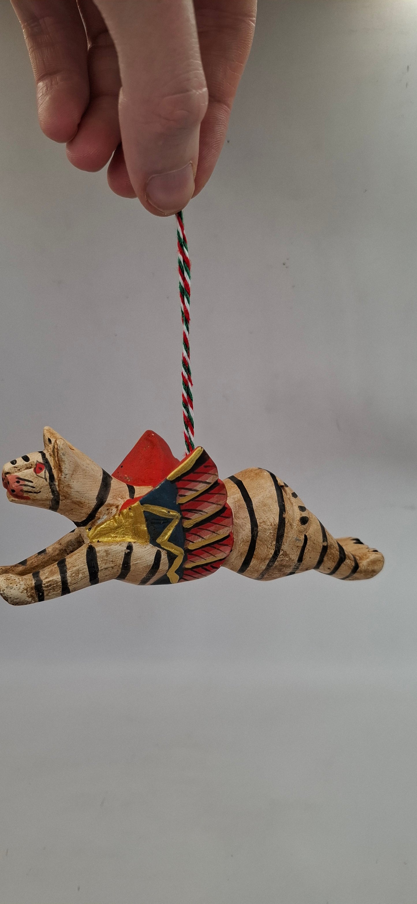 Festive Cat With Wings