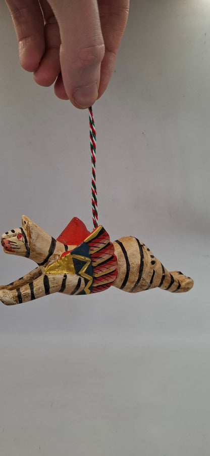 Festive Cat With Wings