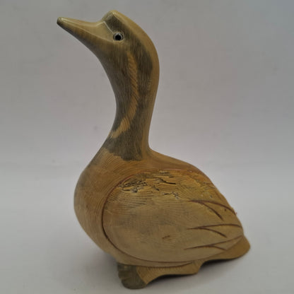 Horn Carving Of A Goose