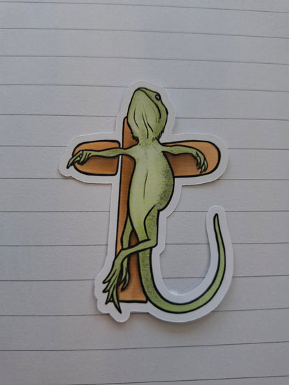 Jesus Lizard Sticker