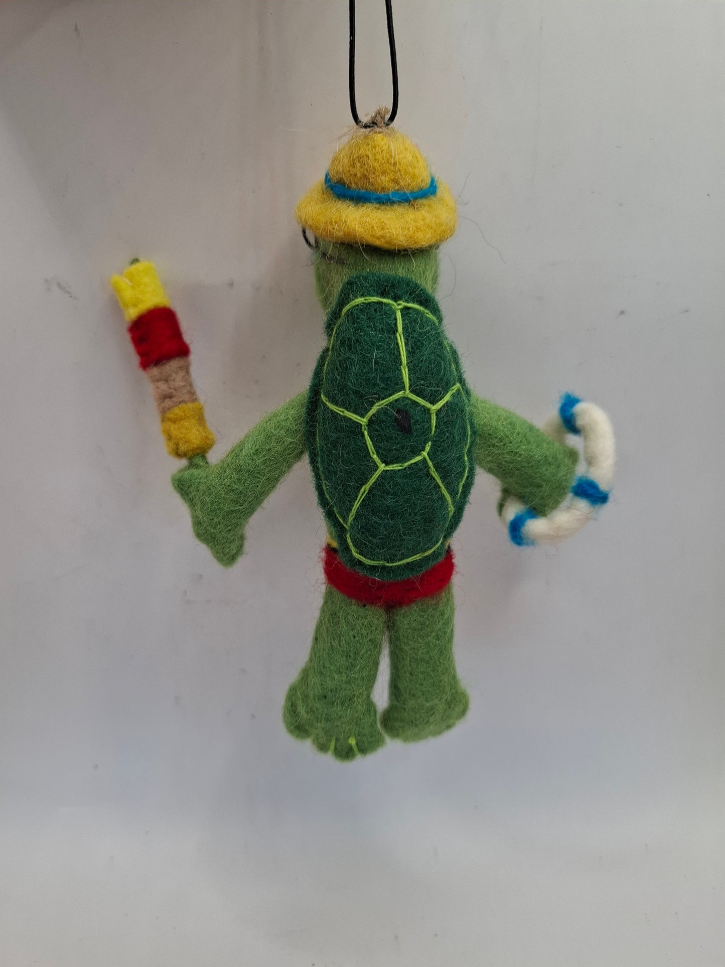 A Turtle Eating A Kebab