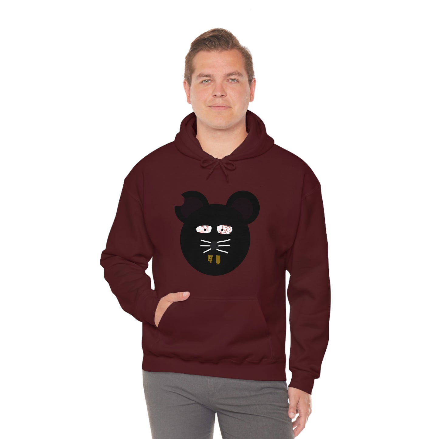 Cracked Out Mouse Hoodie