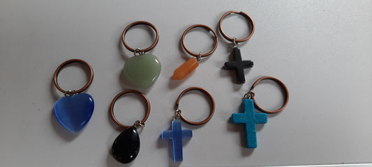 Gemstone Keyrings