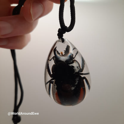 Beetle Necklace