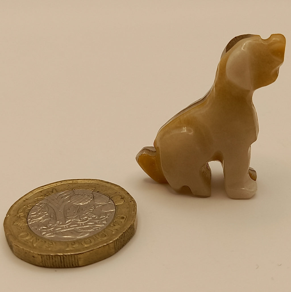 Tiny Dog Carving