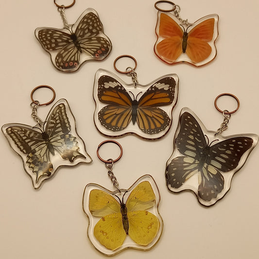 Butterfly Keyring