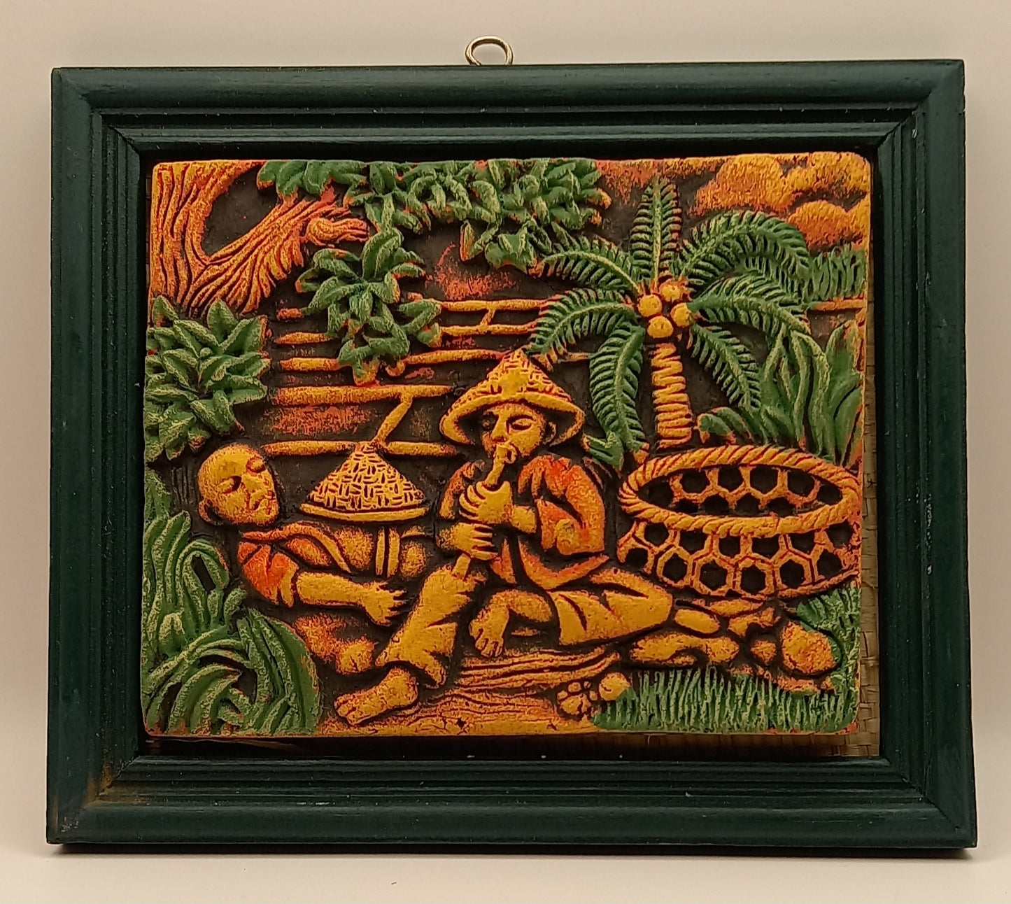 Framed Ceramic Tile