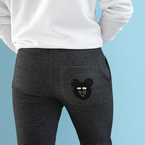 Cracked Out Mouse - Fleece Joggers