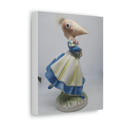 Sack Girl Canvas