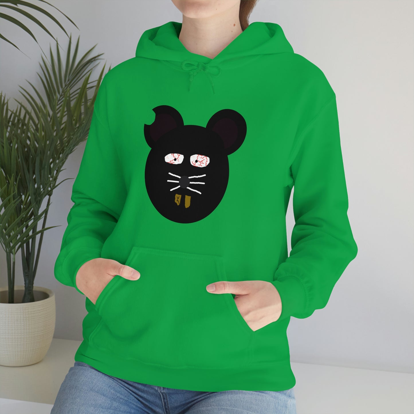 Cracked Out Mouse Hoodie