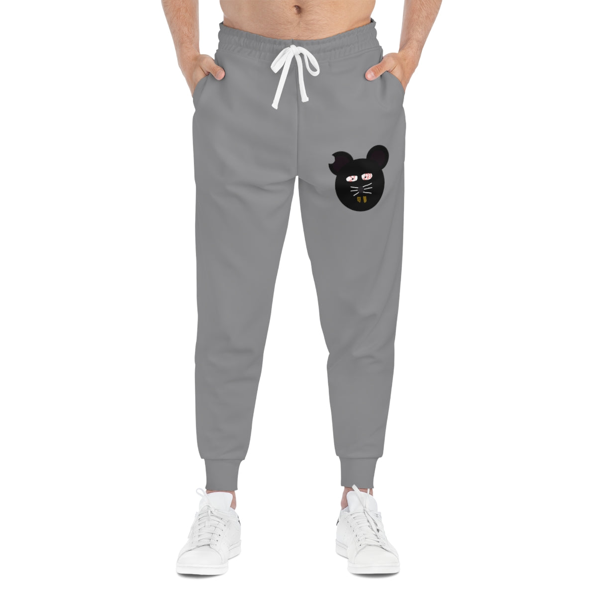 Cracked Out Mouse Grey Joggers