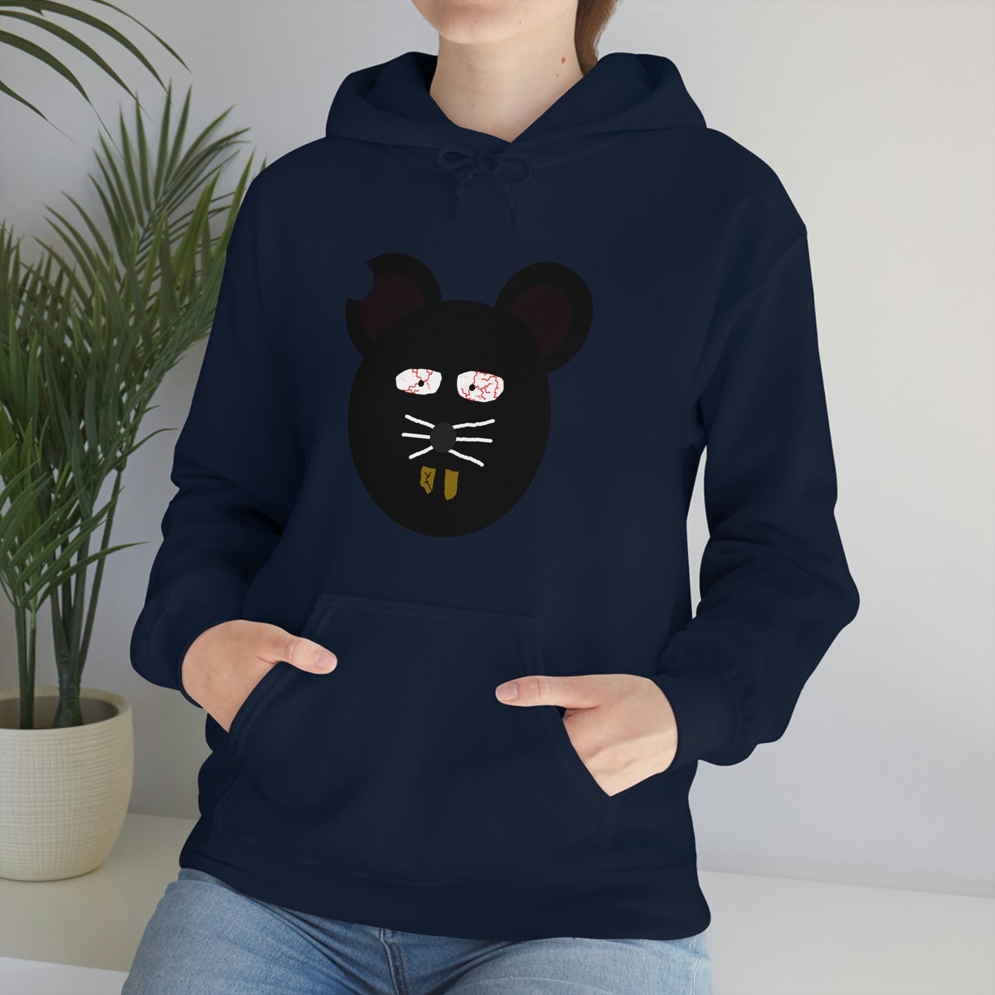 Cracked Out Mouse Hoodie