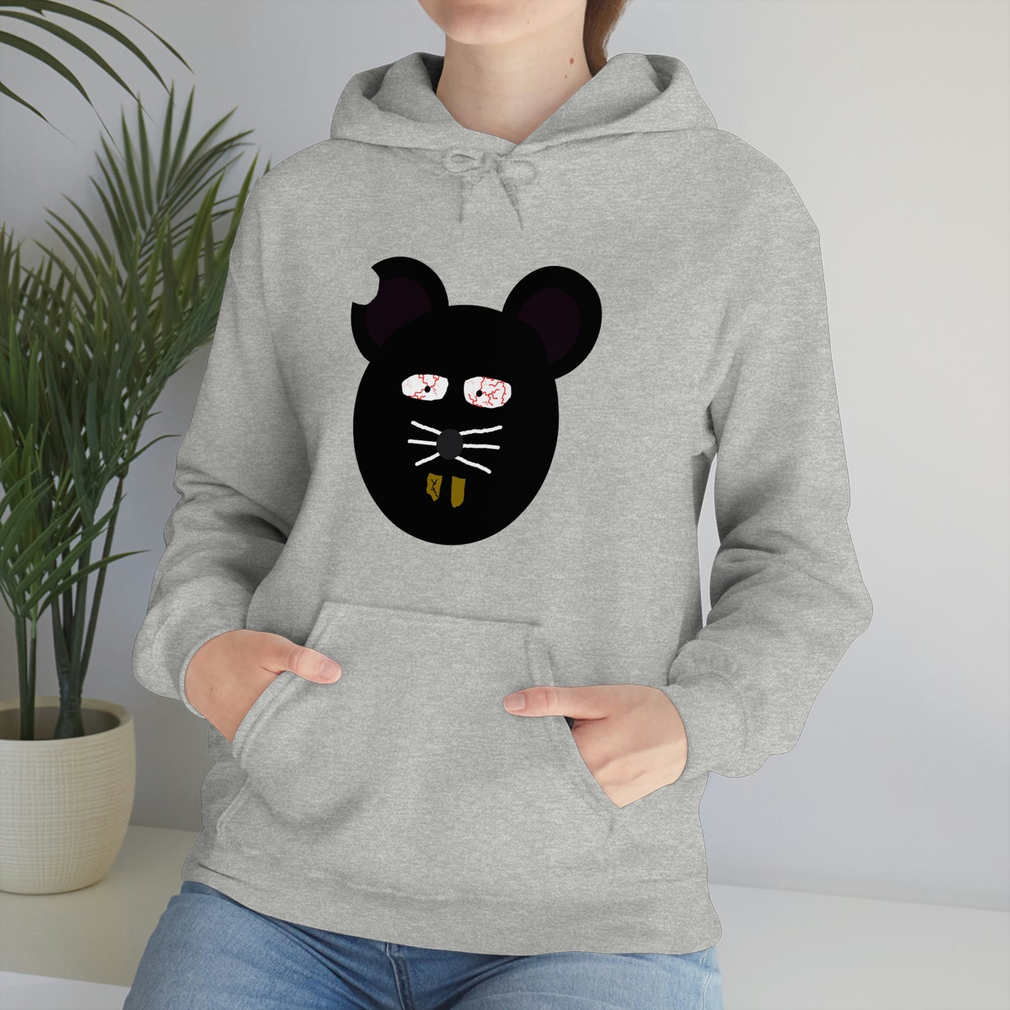 Cracked Out Mouse Hoodie